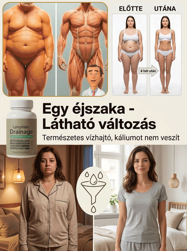 nyirokrendszer egészséges méregtelenítő kapszula