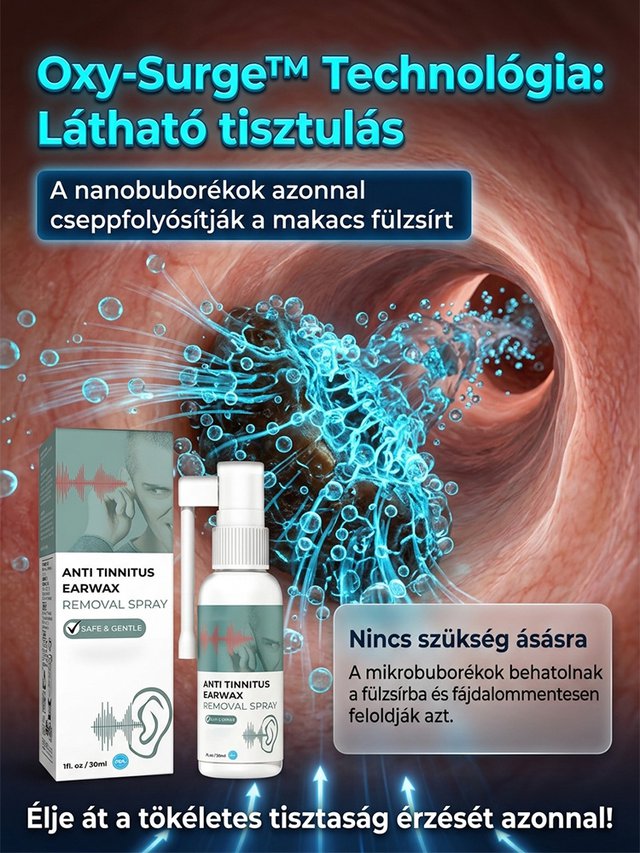 Fültisztító ápoló spray