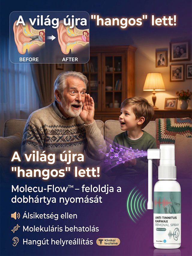Fültisztító ápoló spray