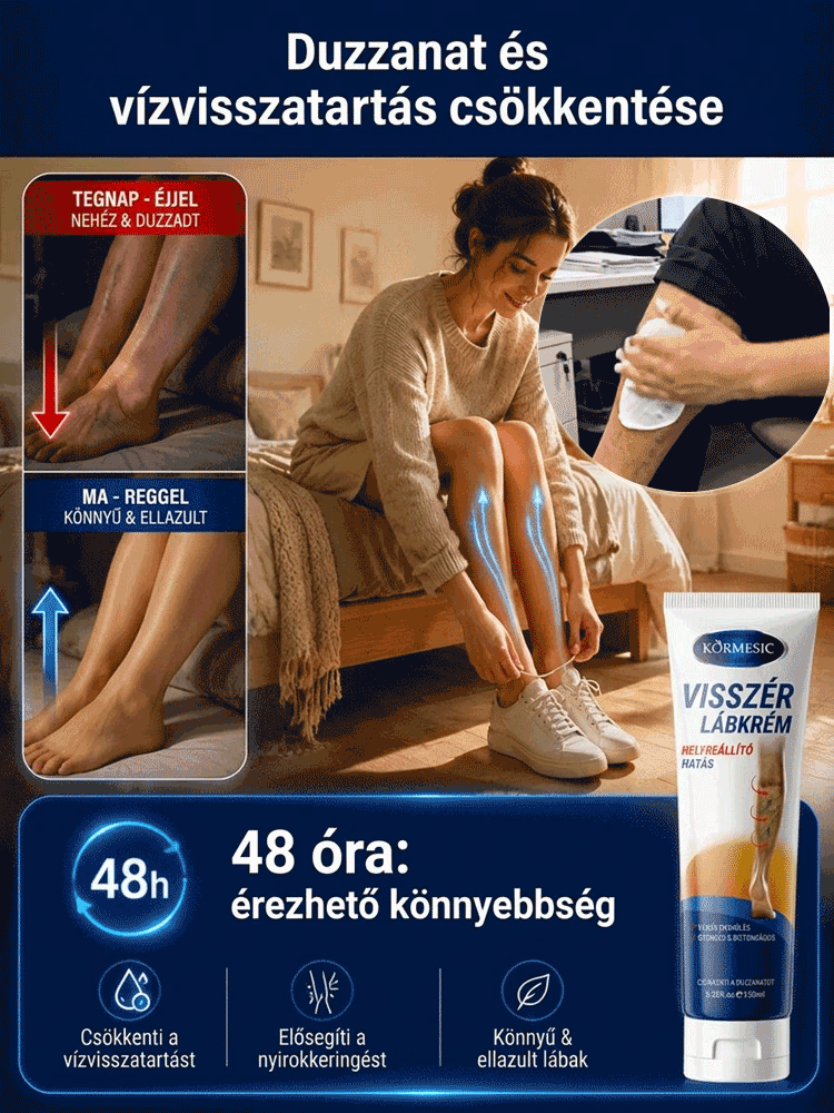 Azonnali hatású visszérkezelő kenőcs, tartós eredménnyel