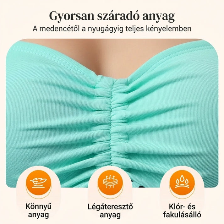 💃【S-5XL】【✨Vegyél 1-et, kapsz 1-et ingyen】🏖️ Nyomtatott fürdőruha felső és rövidnadrág szett 🌊👙Különálló Fürdőruha