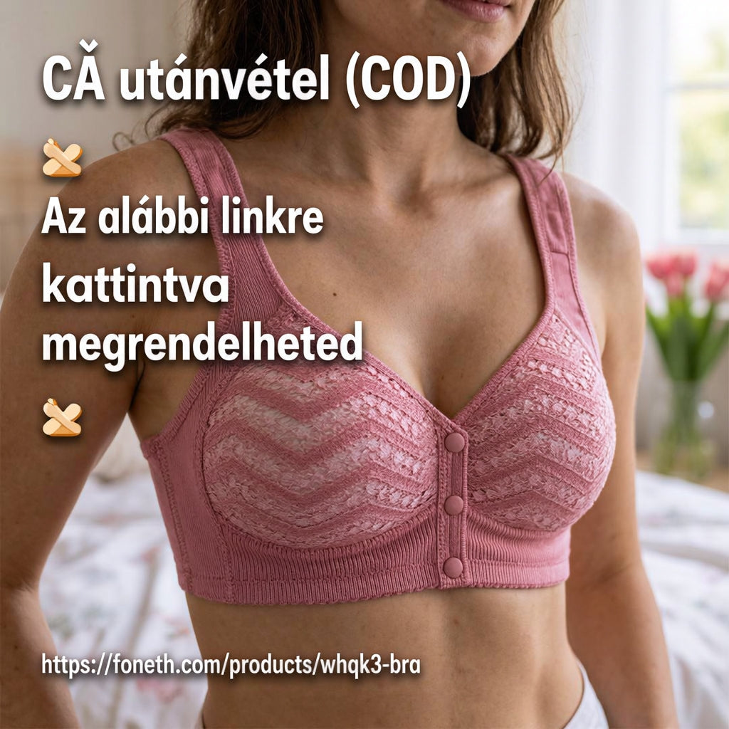 【✨1 + 1 ingyen - 2 db】 2026 Támogató, elöl nyíló melltartó acélgyűrű nélkül 🏖️