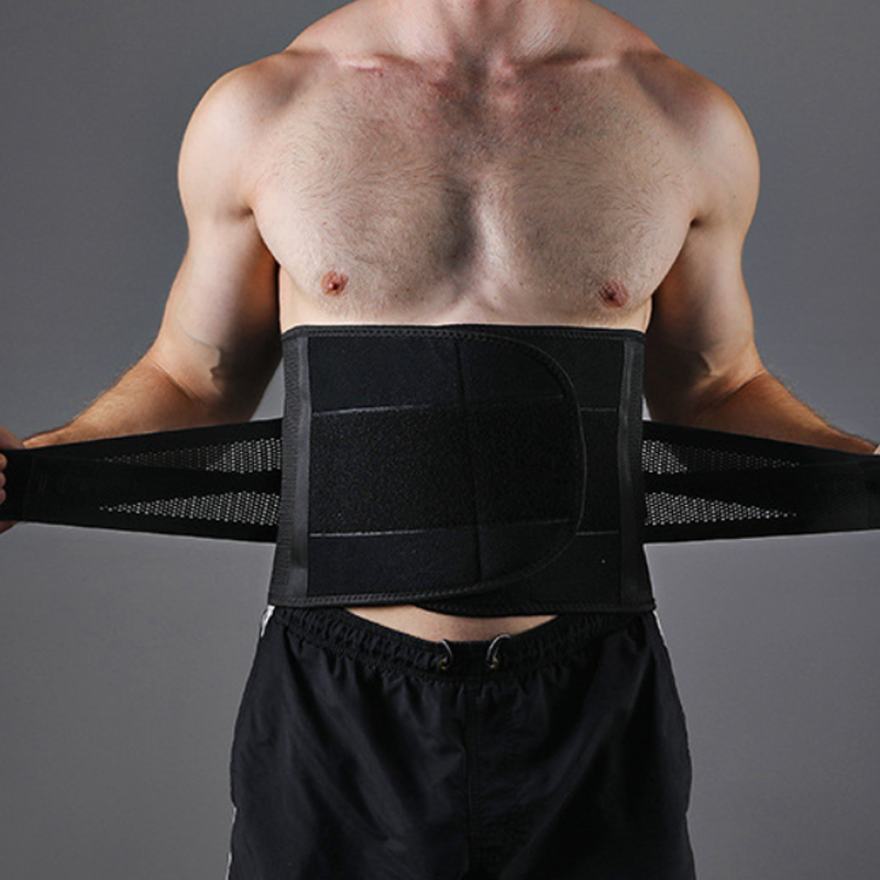 🏋️ Kétpántos kompressziós hátmerevítő kivehető támasztórudakkal
