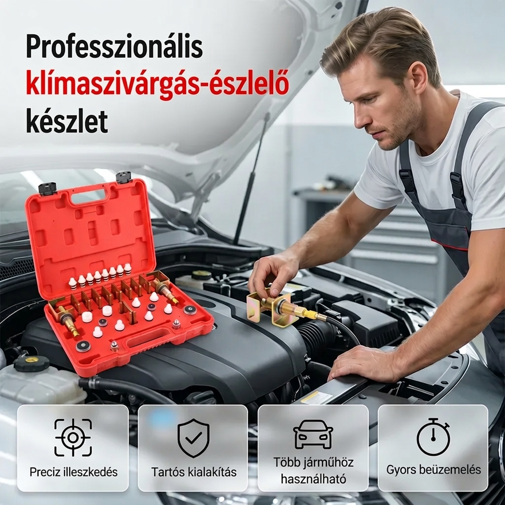 🔧Univerzális autóipari klímaberendezés szivárgásészlelés【✨ Ingyenes szállítás】