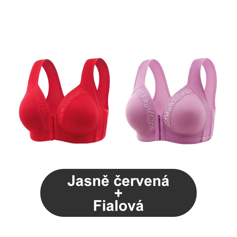 Oddychający - biustonosz plus size bez stalowego pierścienia [1+1 gratis].
