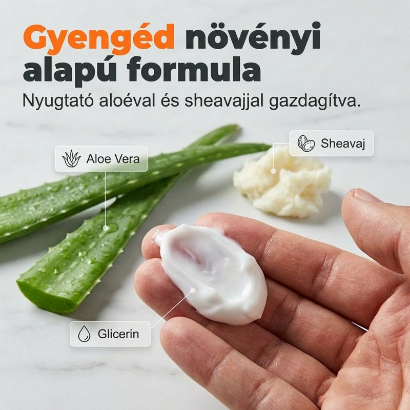 Kíméletes szőrtelenítő krém férfiaknak – irritációmentes
