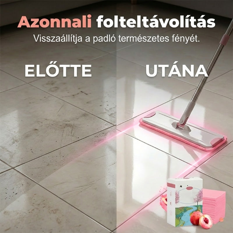 Többfunkciós padlótisztító tabletta – szennyeződés- és vízkőeltávolítás, fényesítés🌿