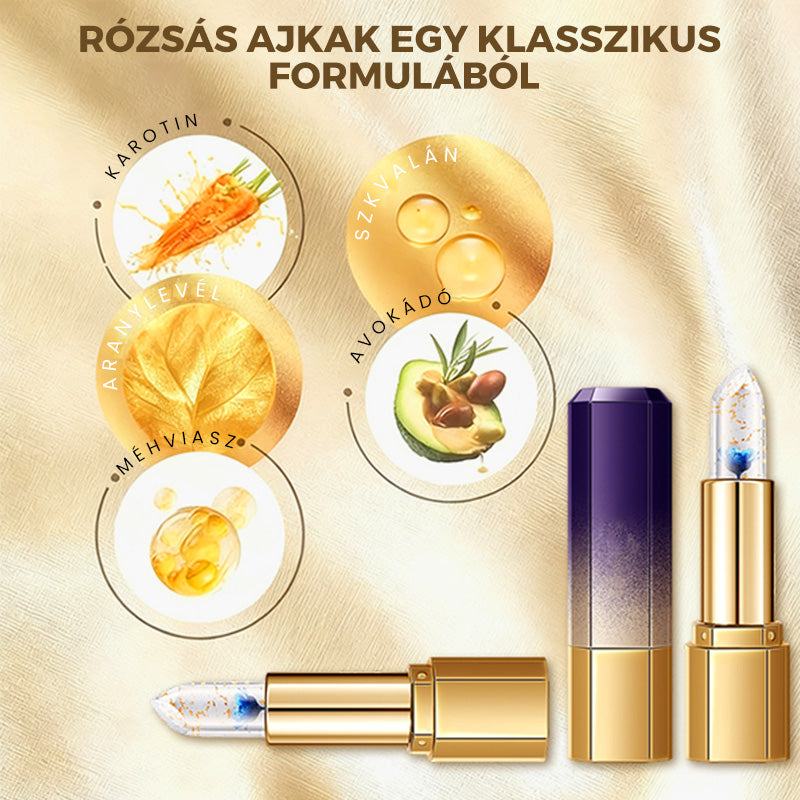 💄Színváltó hidratáló rúzs - A pH-érték és a hőmérséklet változásai szerint