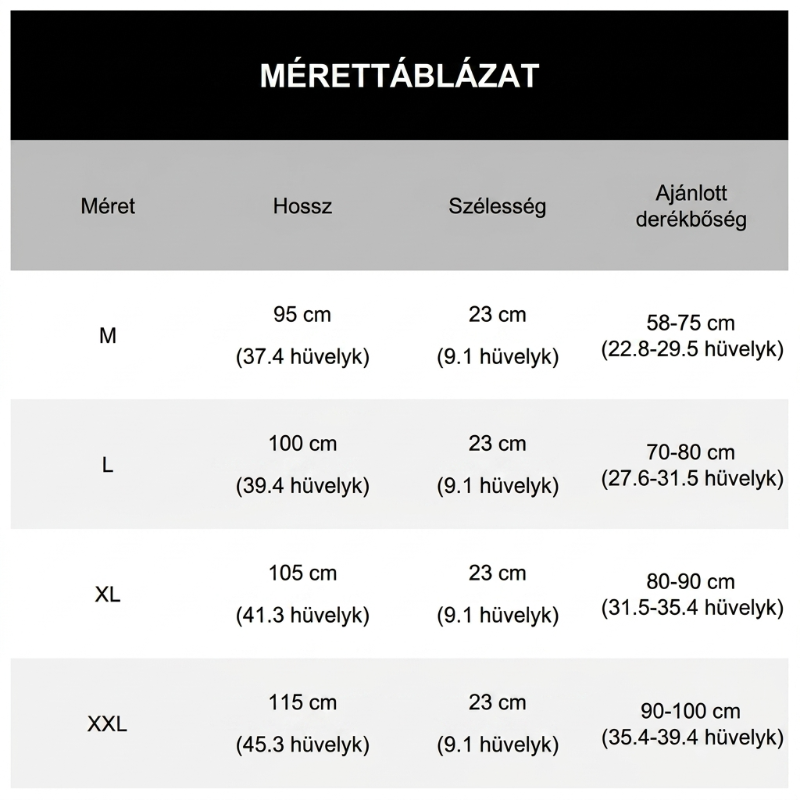 🏋️ Kétpántos kompressziós hátmerevítő kivehető támasztórudakkal