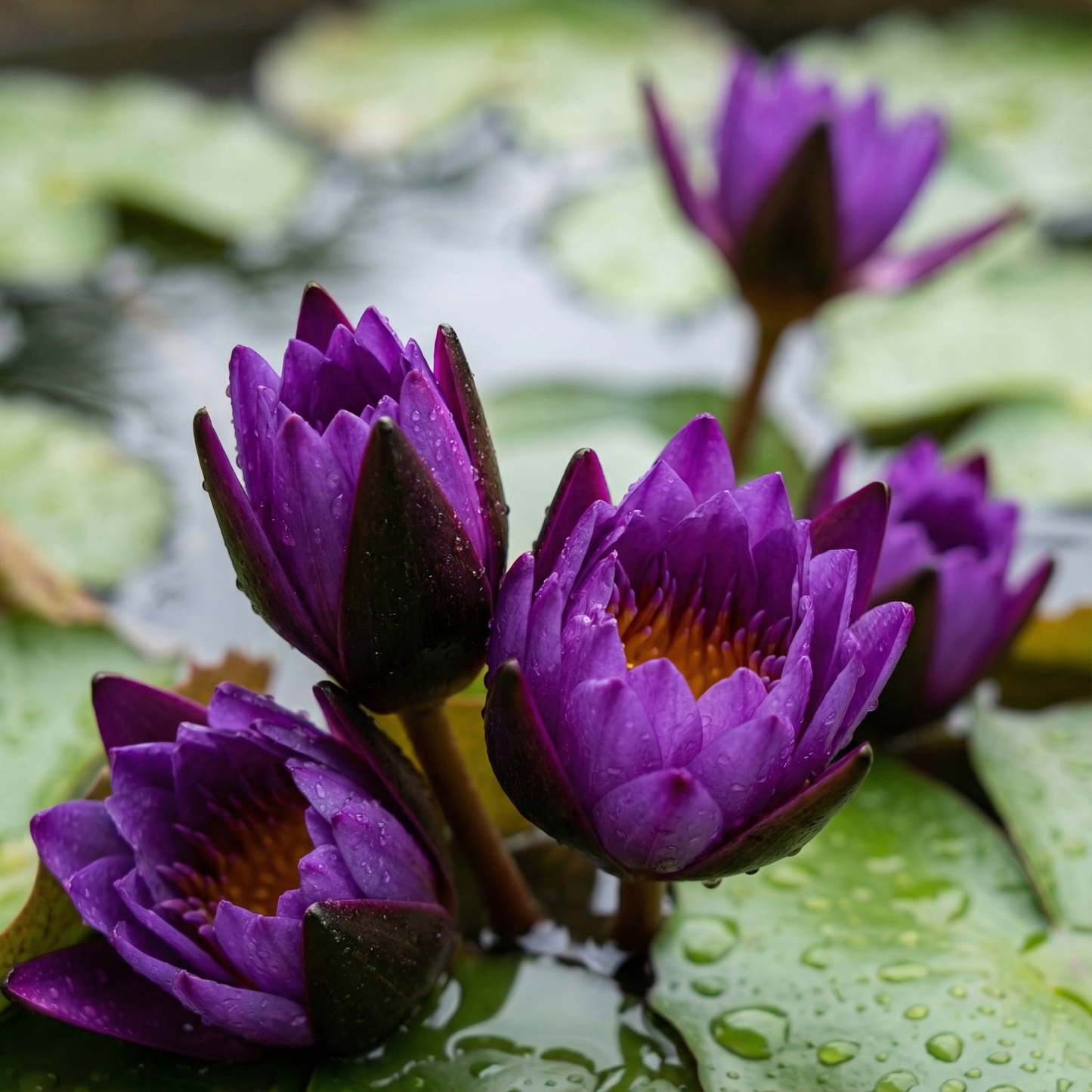 💮Nasiona lotosu Midnight Purple