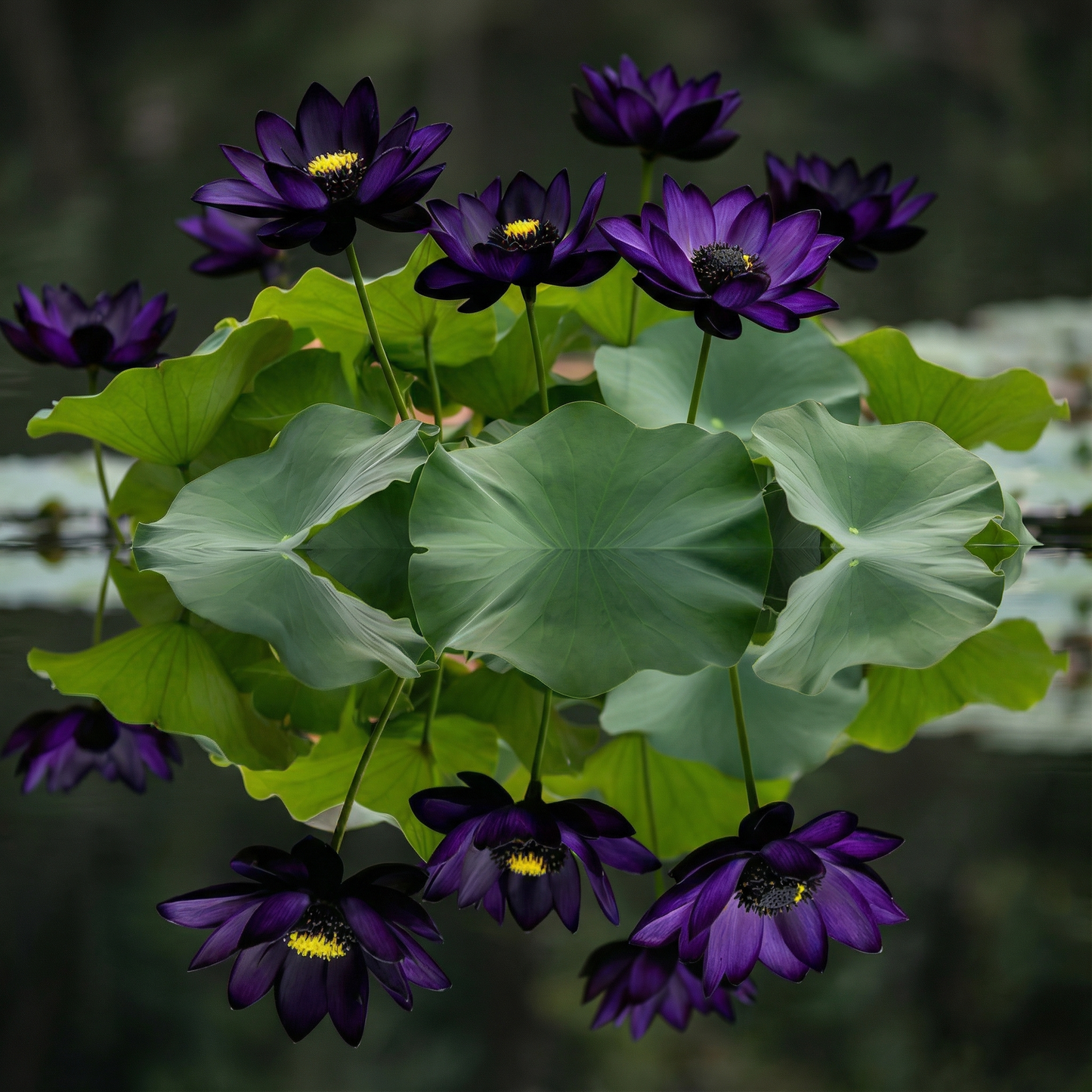 💮Nasiona lotosu Midnight Purple