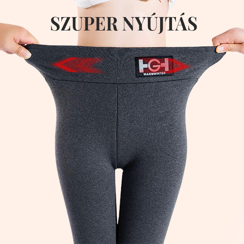 Modne damskie termiczne spodnie z kaszmiru skinny