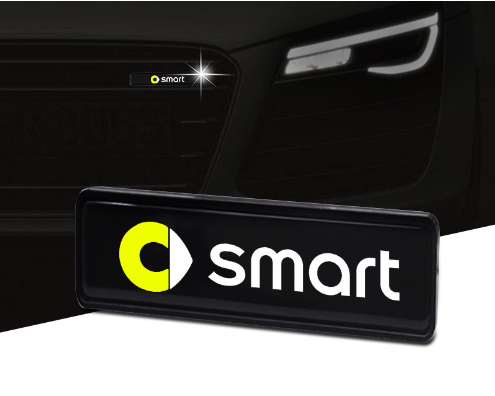 Gorąca wyprzedaż ✨50% zniżki ✨Stylowa, klimatyczna lampa LED z logo na środkową osłonę chłodnicy samochodu