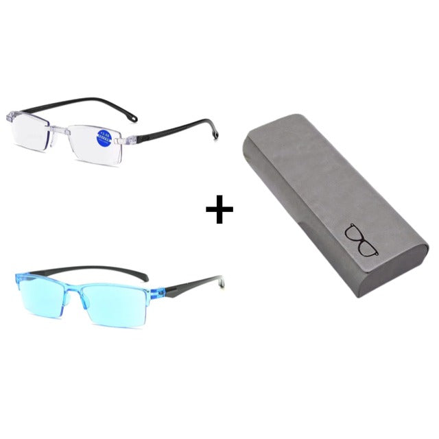 🔥1+1 ingyenes🔍👀 Közelre és távolra is éles látás | Öntérfókuszú olvasószemüveg👓