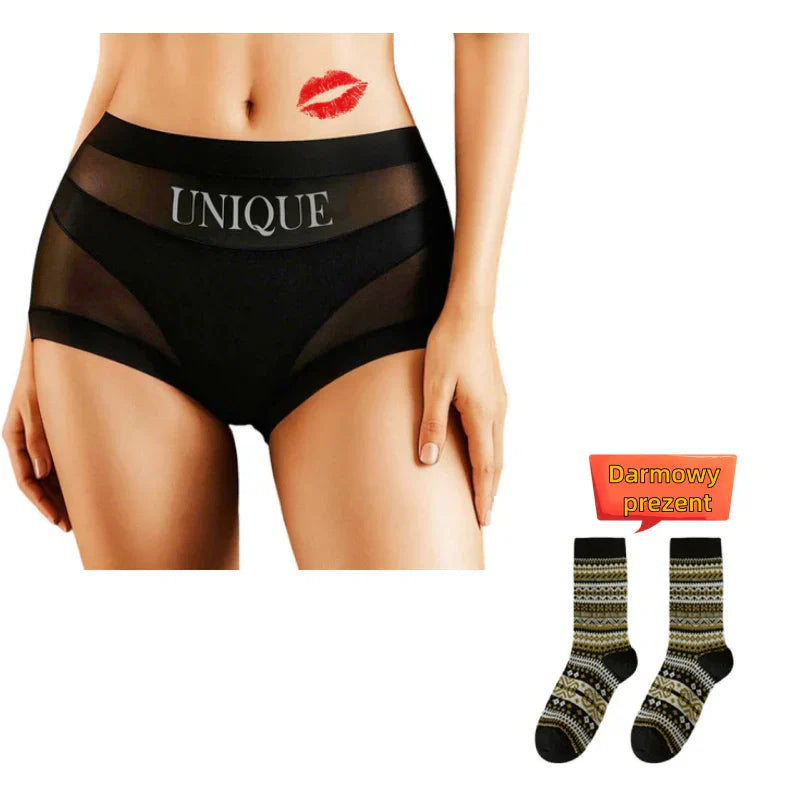 【✨ 1 + 1 gratis - 2 szt.】Przewiewna majtki typu boxerki dla kobiet