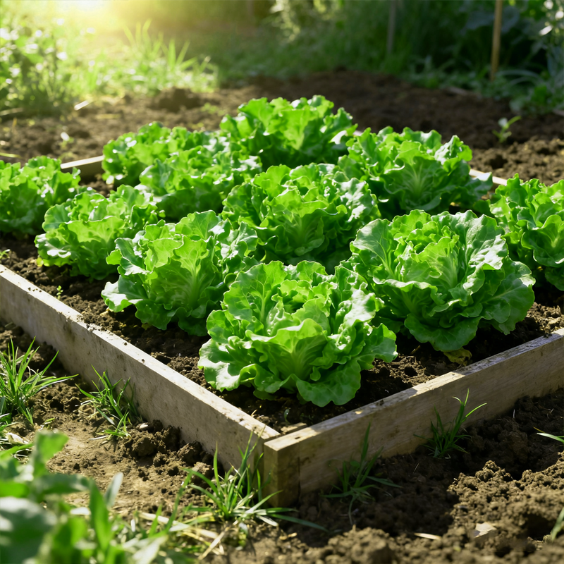 🌱 Wyhoduj własną włoską sałatę z nasion — chrupiącą, słodką i łatwą do zbioru