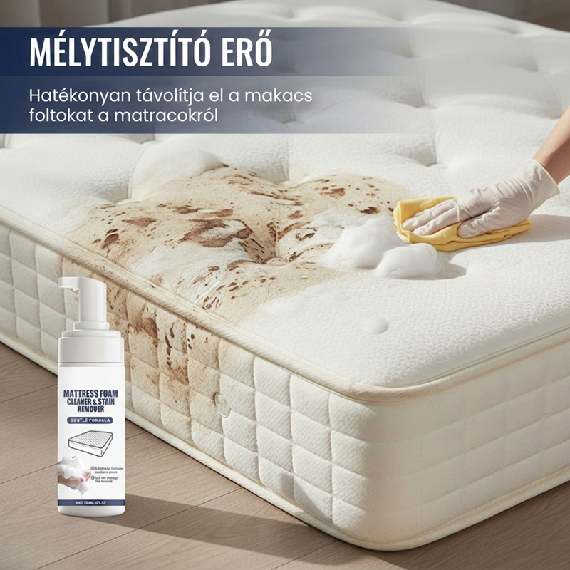 🌟💪 Többféle felületre alkalmas matrac-habtisztító 💧
