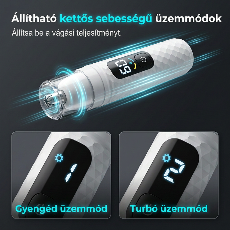 👃🪒 Újratölthető orrszőr vágó ✨