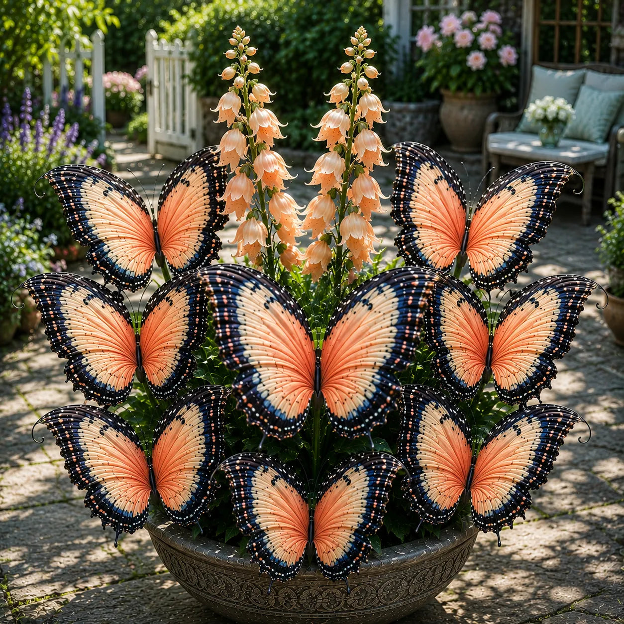 🦋 Pillangókert Hosta hagymái - 🌸A Hosta, Amely Úgy Kinéz, Mint Egy Pillangókkal Tele Kert
