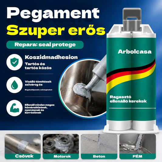 【3 darabos készlet】🔥50% kedvezmény korlátozott ideig! 🛠️Nagy szilárdságú AB fémjavító ragasztó