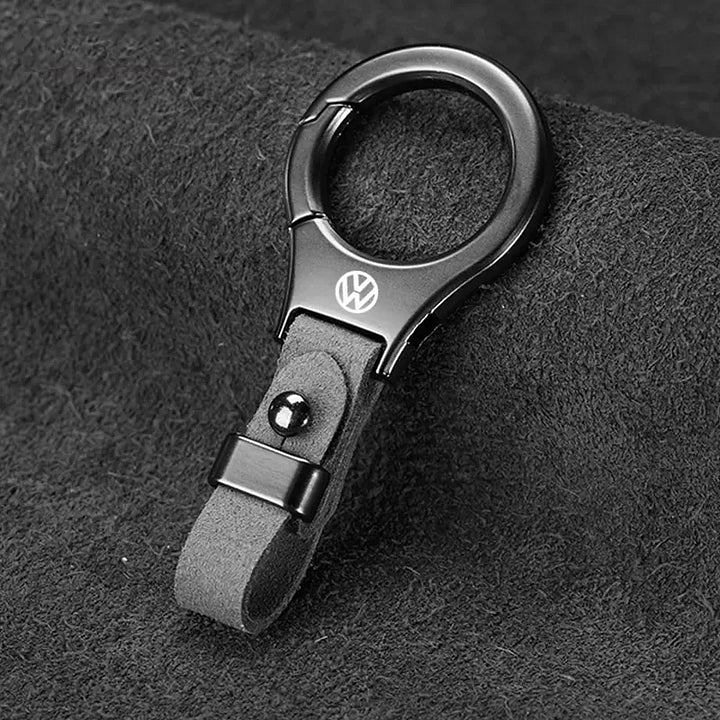 Gorąca wyprzedaż ✨50% OFF ✨Zamszowy brelok z prostym logo samochodu