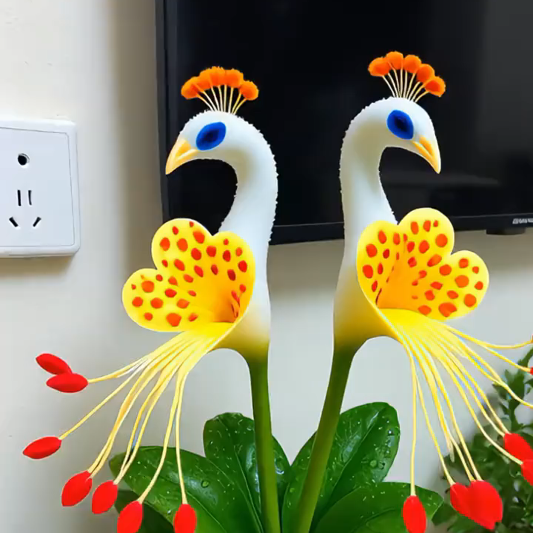 🦚 Páva orchidea