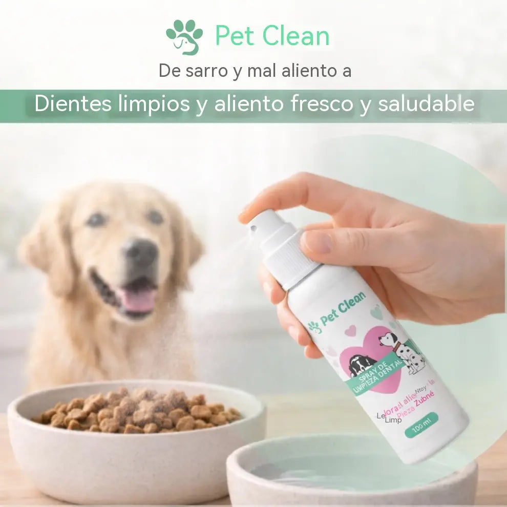 🐶🐱【Vásároljon 1-et, kapjon 1-et ingyen】Állatszőr- és fogtisztító spray