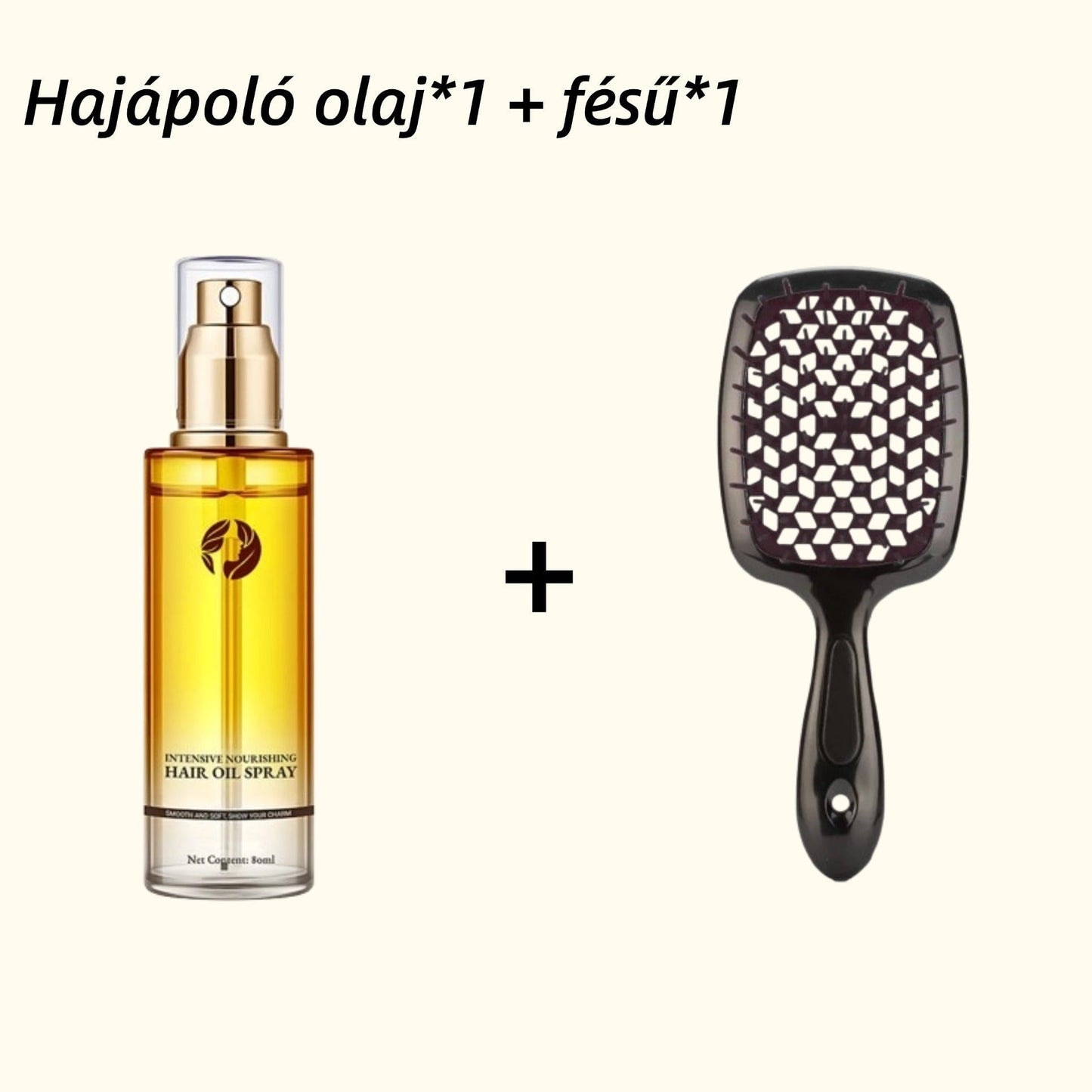💁‍♀️✨Hajolaj-szérum spray göndör hajra ✨💆‍♀️Könnyű 3 az 1-ben kezelő spray