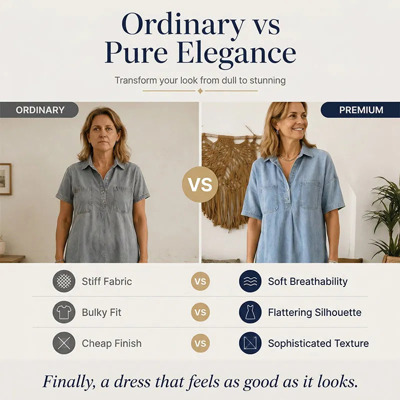 👗 MOST 60% KEDVEZMÉNY! 👖 Lezser zsebes farmer midi ingruha – Puha farmer és laza szabás – Funkcionális zsebek, tökéletes mindennapi viseletre – kényelmes és sokoldalú ✨🌸