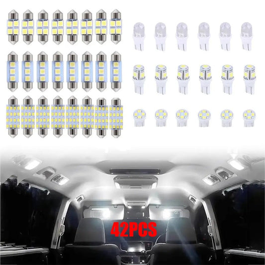 Szuperfényes LED-es autós lámpakészlet