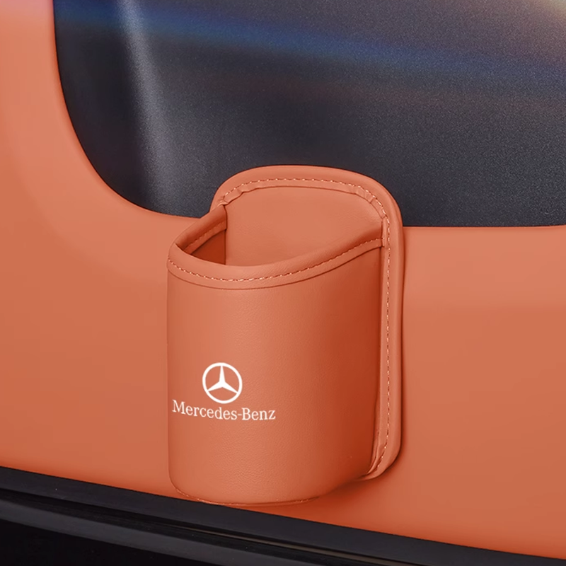 Uchwyt na kubek Velora Leather – łatwy w montażu, możliwość personalizacji logo