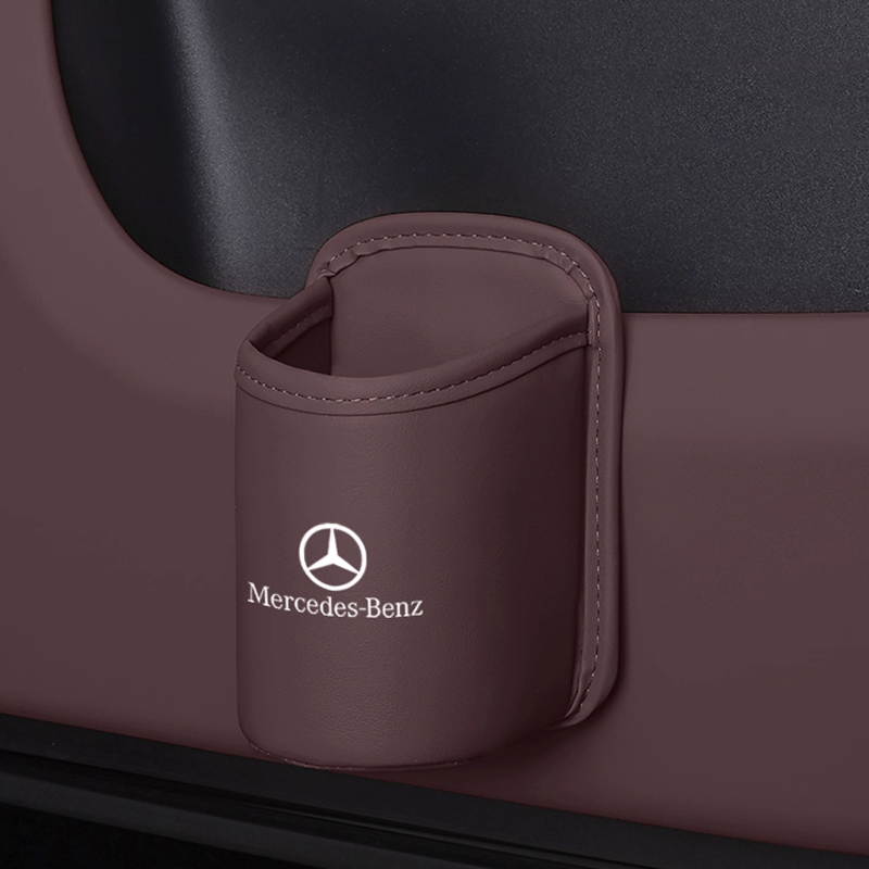 Uchwyt na kubek Velora Leather – łatwy w montażu, możliwość personalizacji logo