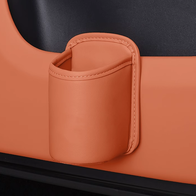 Uchwyt na kubek Velora Leather – łatwy w montażu, możliwość personalizacji logo