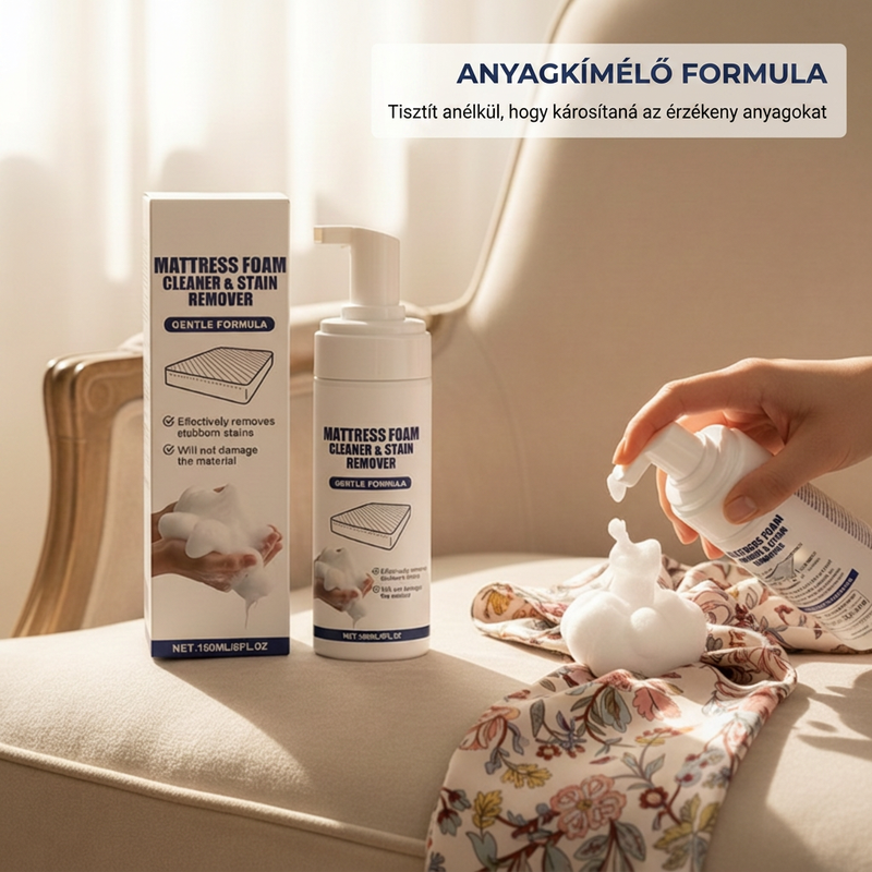 🌟💪 Többféle felületre alkalmas matrac-habtisztító 💧
