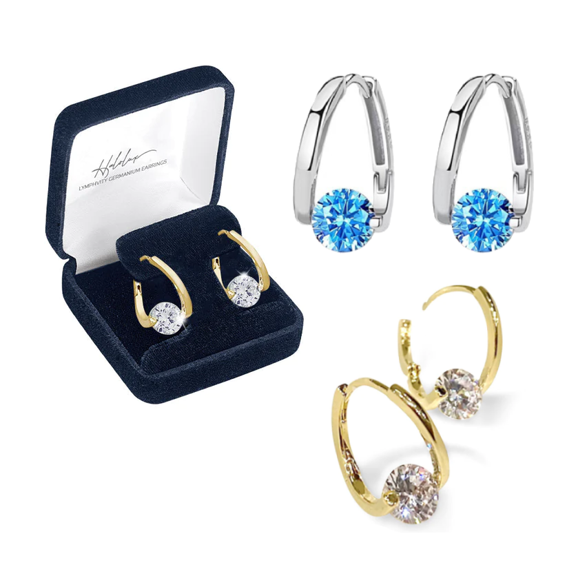 (LAST DAY SALE-60% OFF)❤️Lymphvity MagneTherapy Germanium Earrings