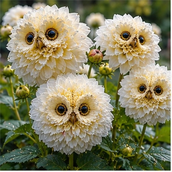 ✨ Varázslatos növények 🦉 Ismerd meg a bagolyszemű dália hagymáit