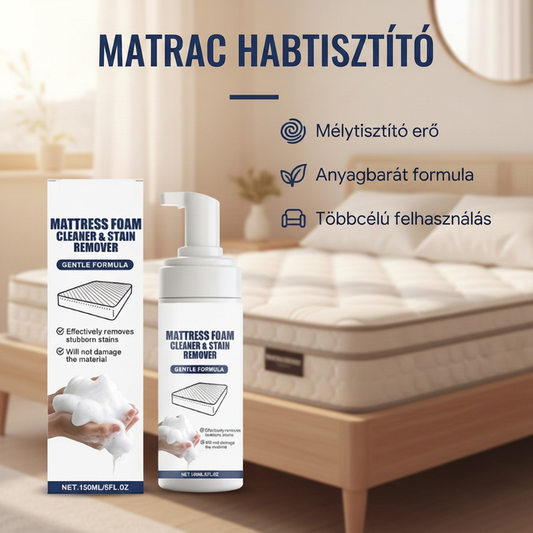 🌟💪 Többféle felületre alkalmas matrac-habtisztító 💧