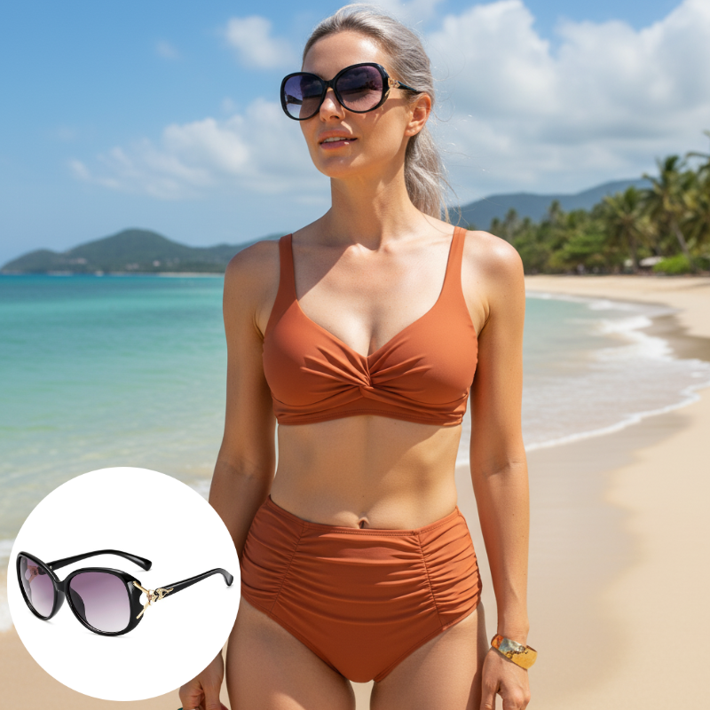 👙 Divatos spagettipántos bikini 2 részes szett
