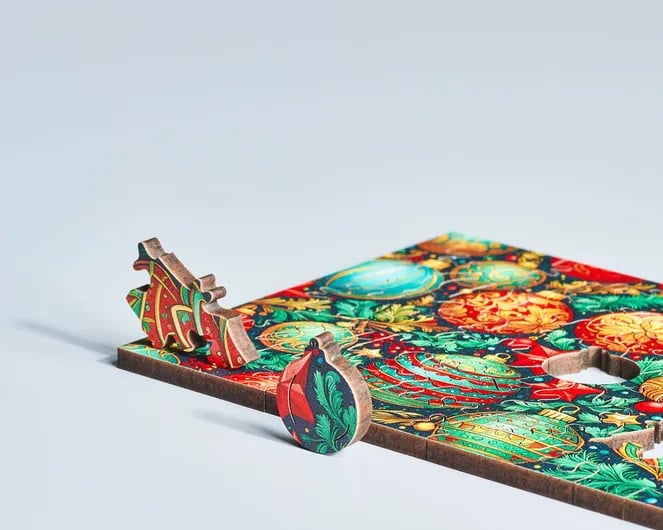 🏆Wyprzedaż Błyskawiczna⚡ SPRZEDANO PONAD 50 000 SZTUK! Prawie wyprzedane – 💥🧩 Kalendarz adwentowy z puzzlami „24 dni świąt”, najlepsze prezenty