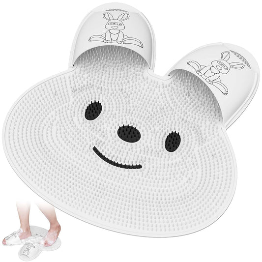 Bardzo duża mata do szorowania stóp pod prysznicem