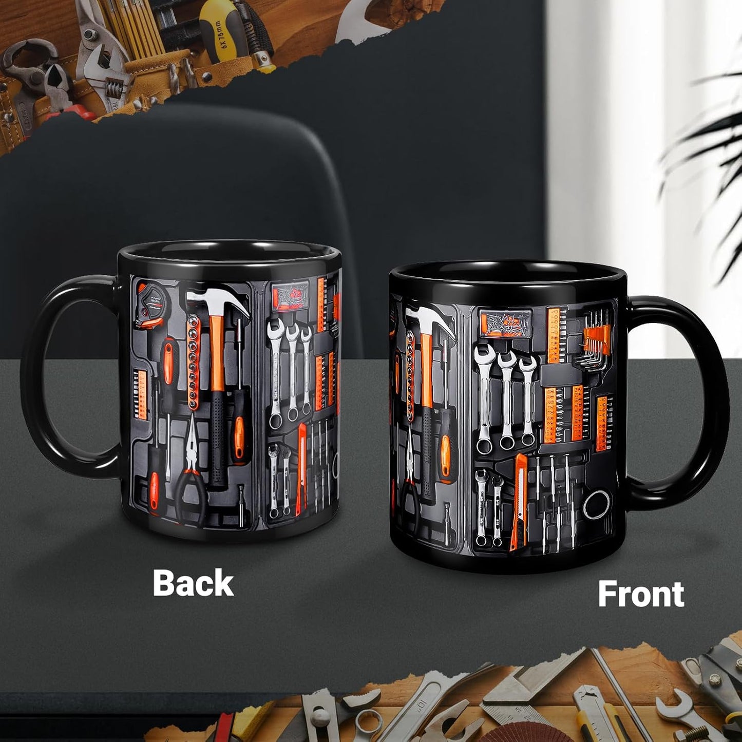 ⚡WYPRZEDAŻ CYBER MONDAY🔧⚡Kubek Mechanic Toolbox🍵