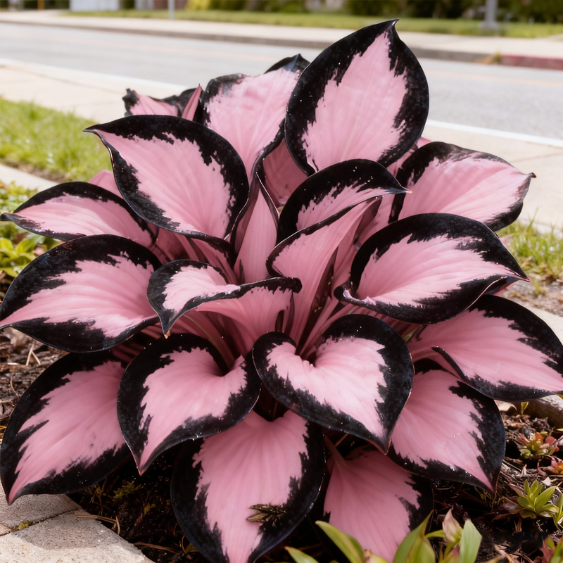 🌌💜 Limitált kiadású Purple Heart hosta – mély, fejedelmi lombozat, csak nálunk!✨🌿