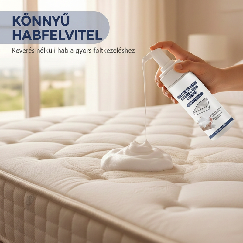 🌟💪 Többféle felületre alkalmas matrac-habtisztító 💧