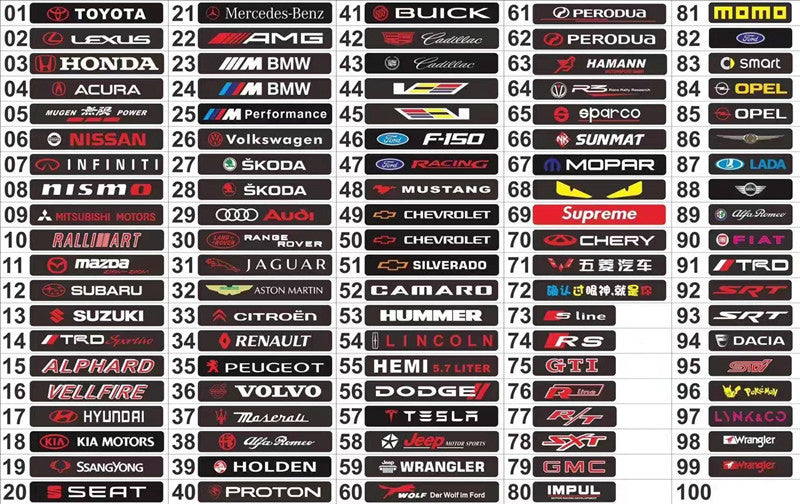 Gorąca wyprzedaż ✨50% zniżki ✨Stylowa, klimatyczna lampa LED z logo na środkową osłonę chłodnicy samochodu