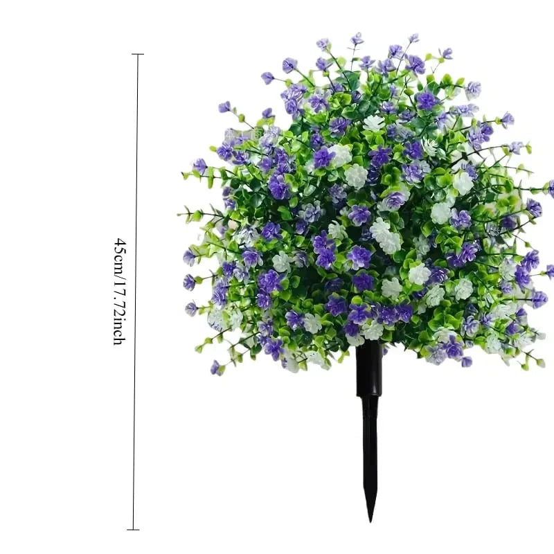 🎁Utolsó napi akció - 50% kedvezmény🔥Műcserepes fák földbe szúrt karókkal🌼