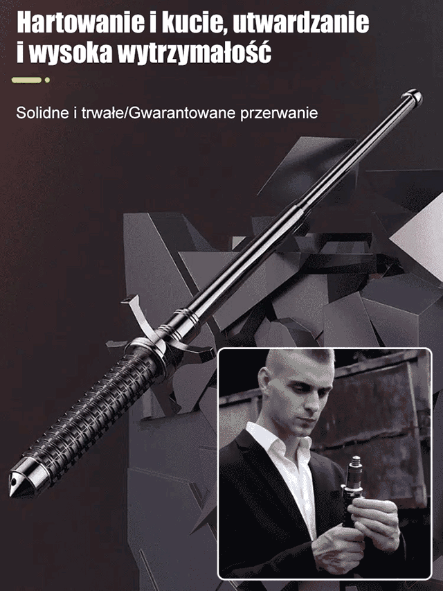 Wielofunkcyjny kij teleskopowy-górski na świeżym powietrzu