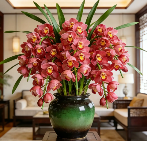 👑 Az orchideák királynője — Tartós Cymbidium hagymák