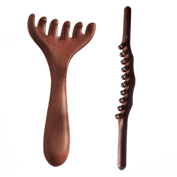 Grzebień do masażu Meridian z sześcioma pazurami