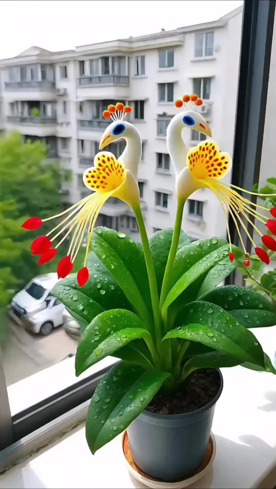 🦚 Páva orchidea