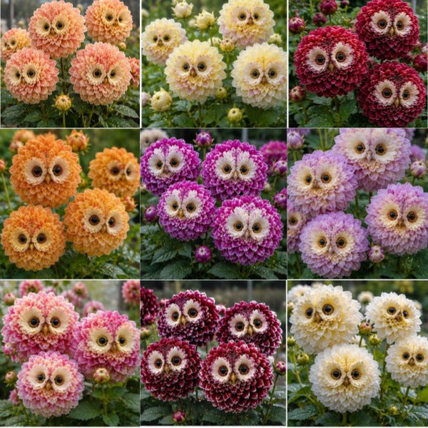 ✨ Varázslatos növények 🦉 Ismerd meg a bagolyszemű dália hagymáit